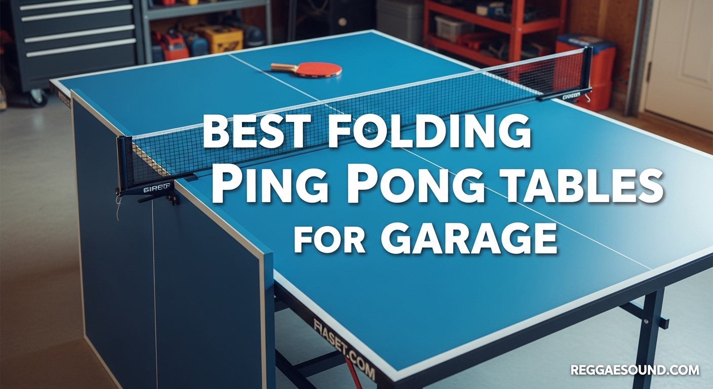 Best Folding Ping Pong Tables for Garage