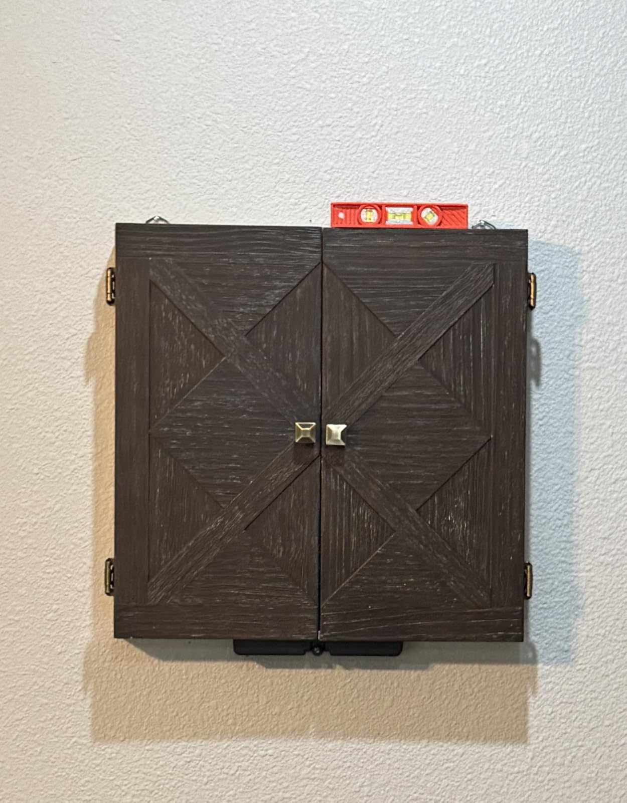 Barrington Chatham Bristle Dartboard, Cabinet Style, Pre-Assembled | Pre-Assembled Birchwood Veneer Dartboard Cabinet With 18