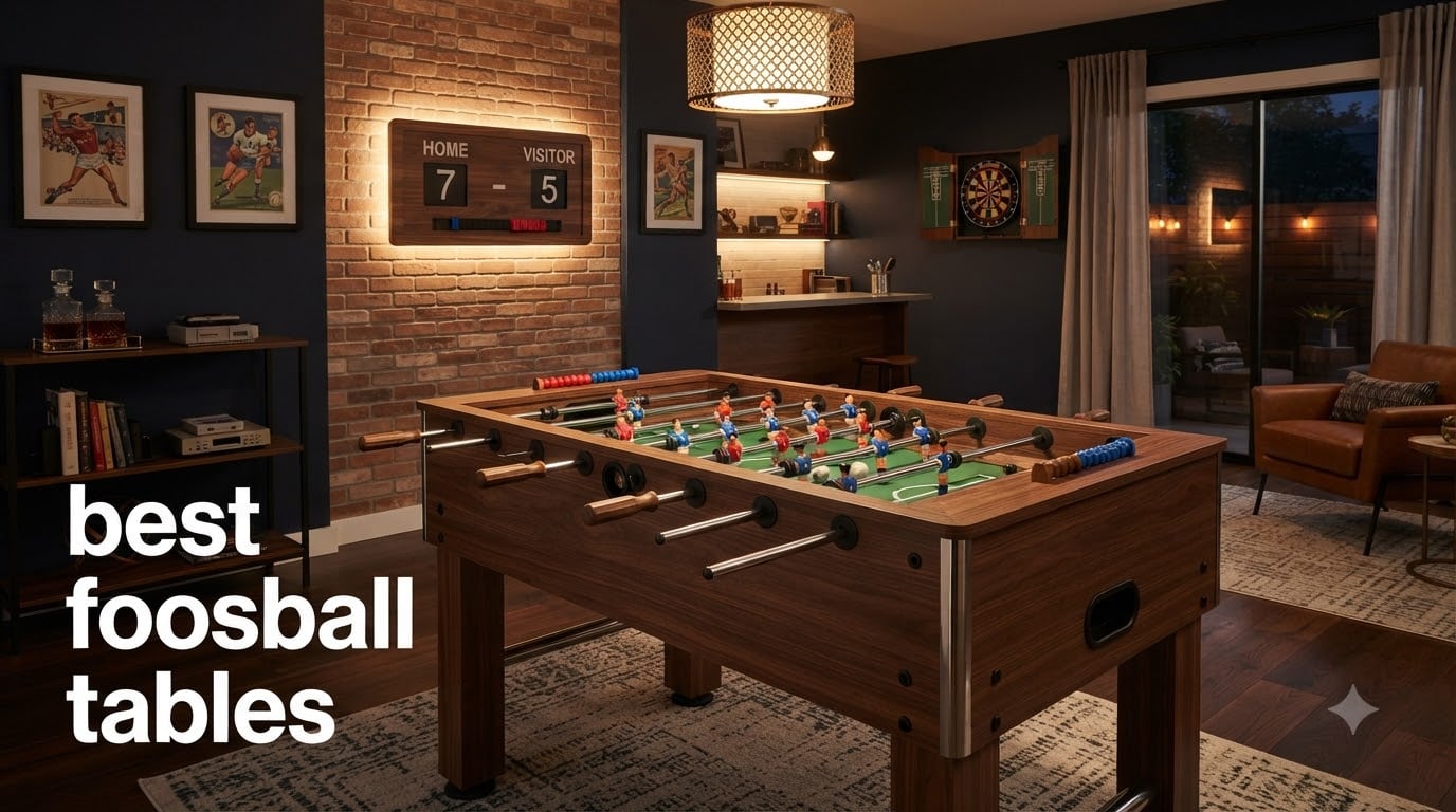 best foosball tables