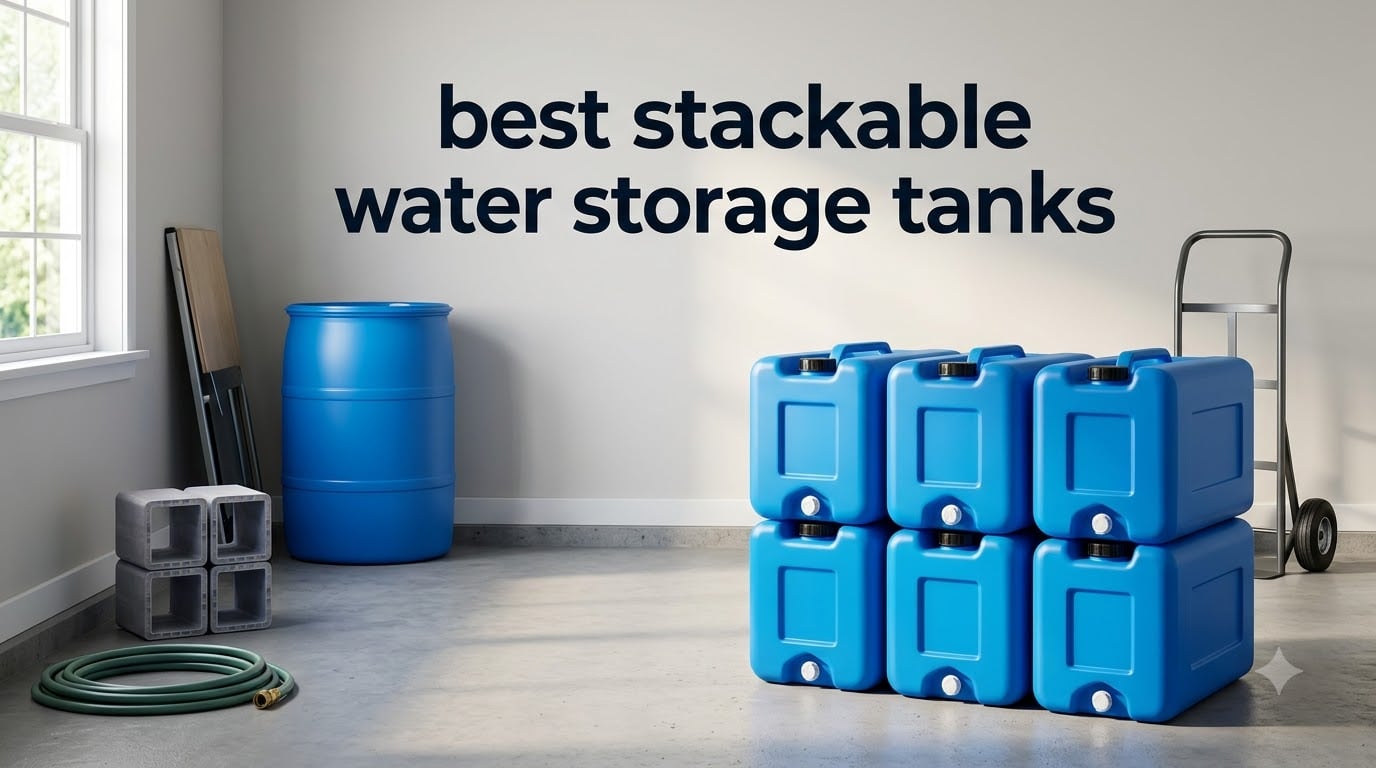 best stackable water storage tanks