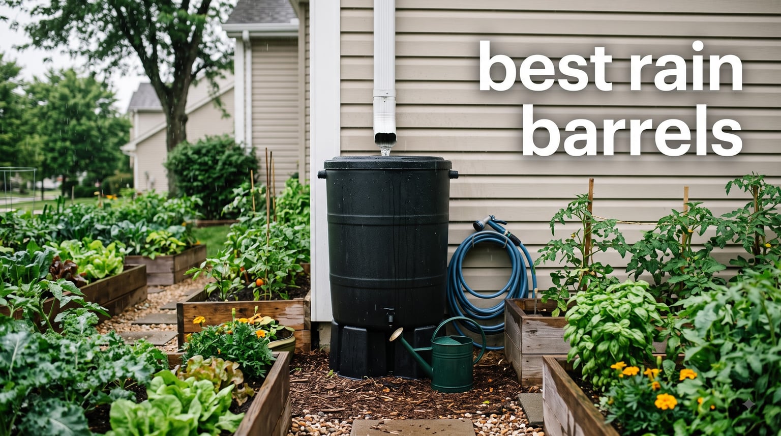 best rain barrels