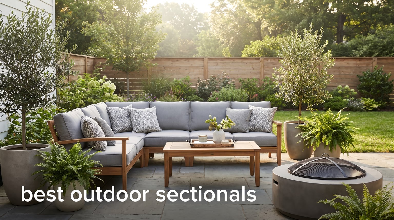 best outdoor sectionals