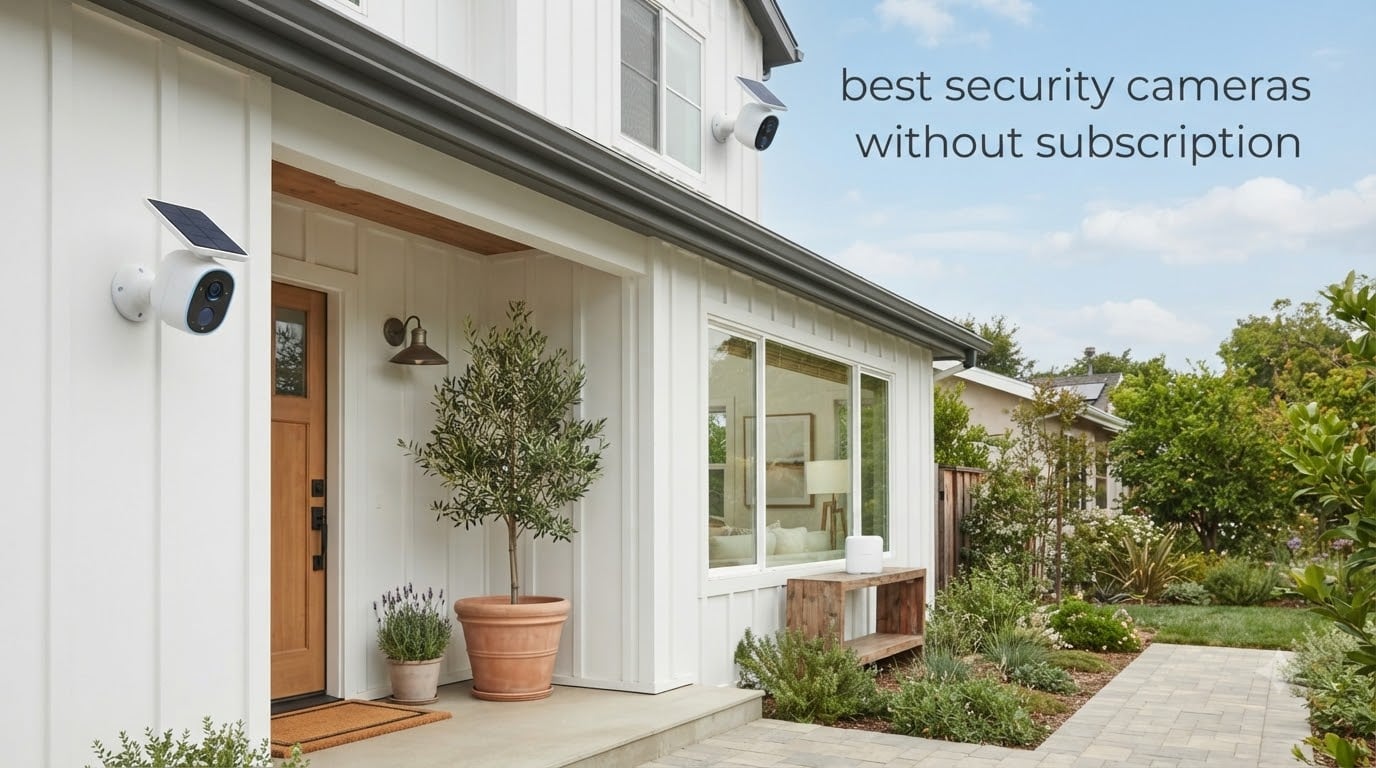best security cameras without subscription