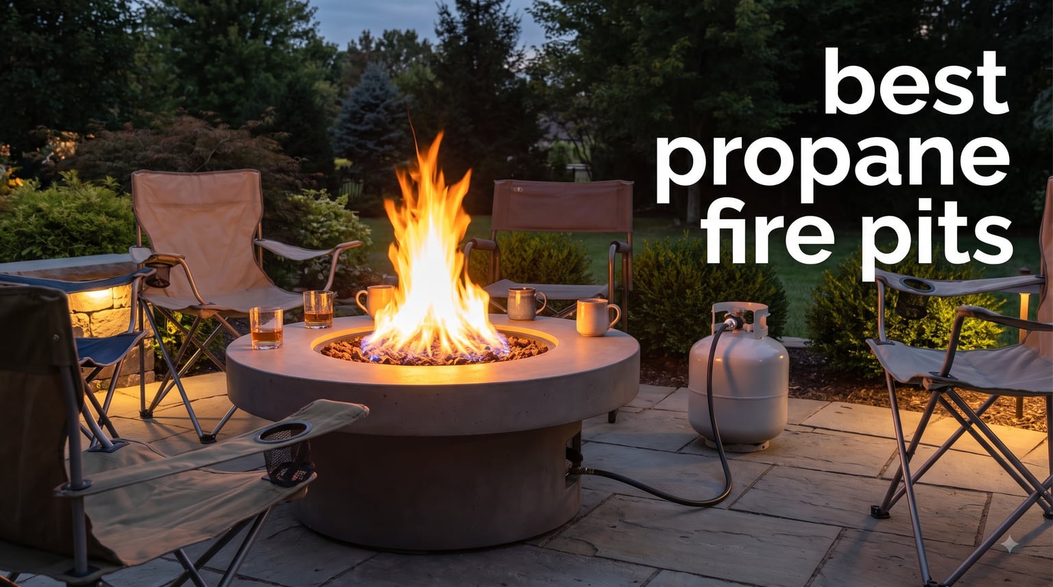 best propane fire pits