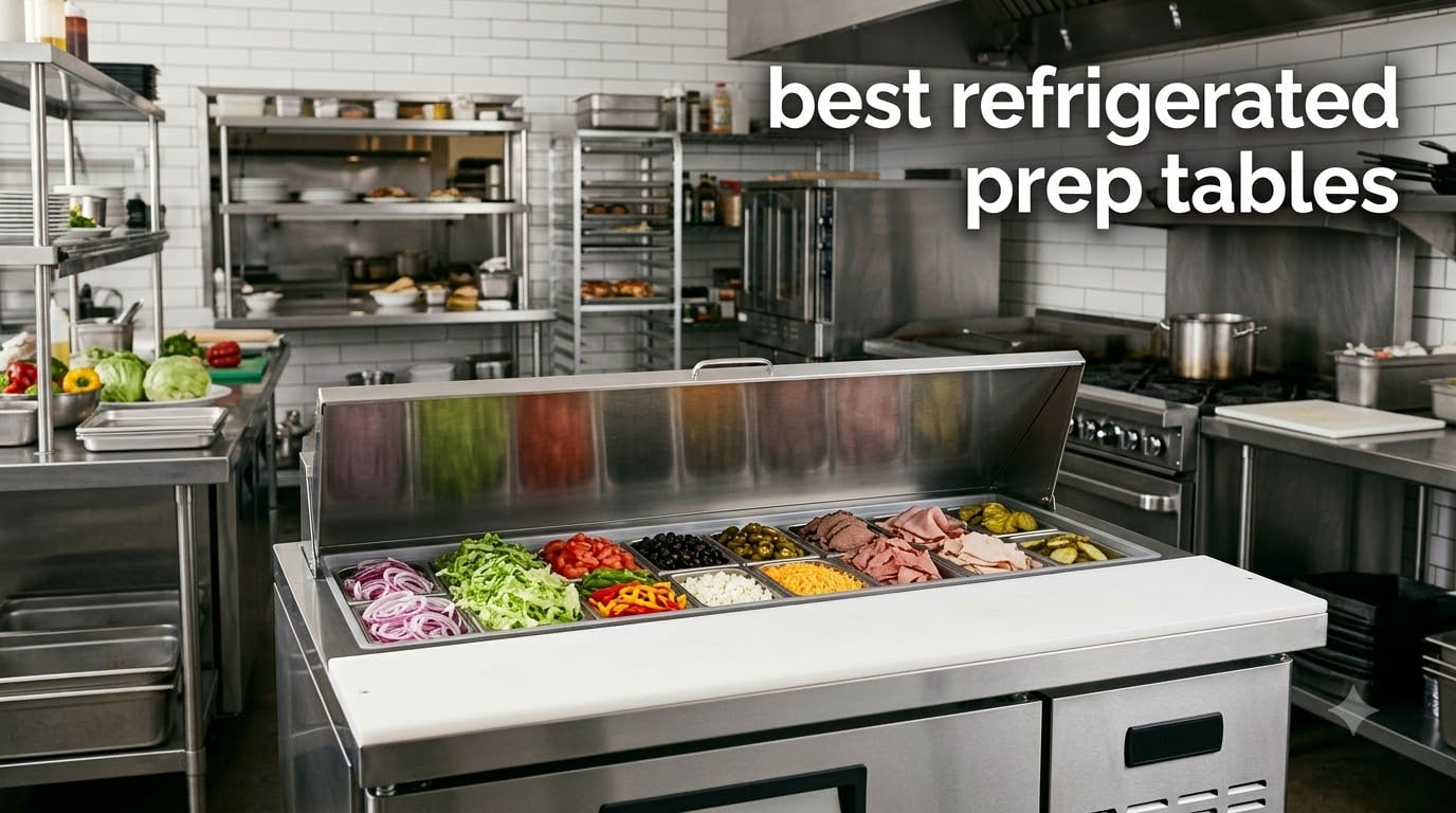 best refrigerated prep tables