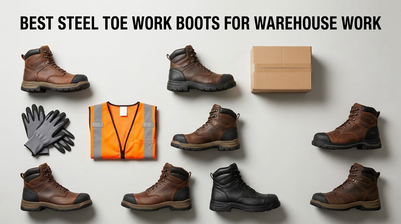 best steel toe work boots for warehouse work