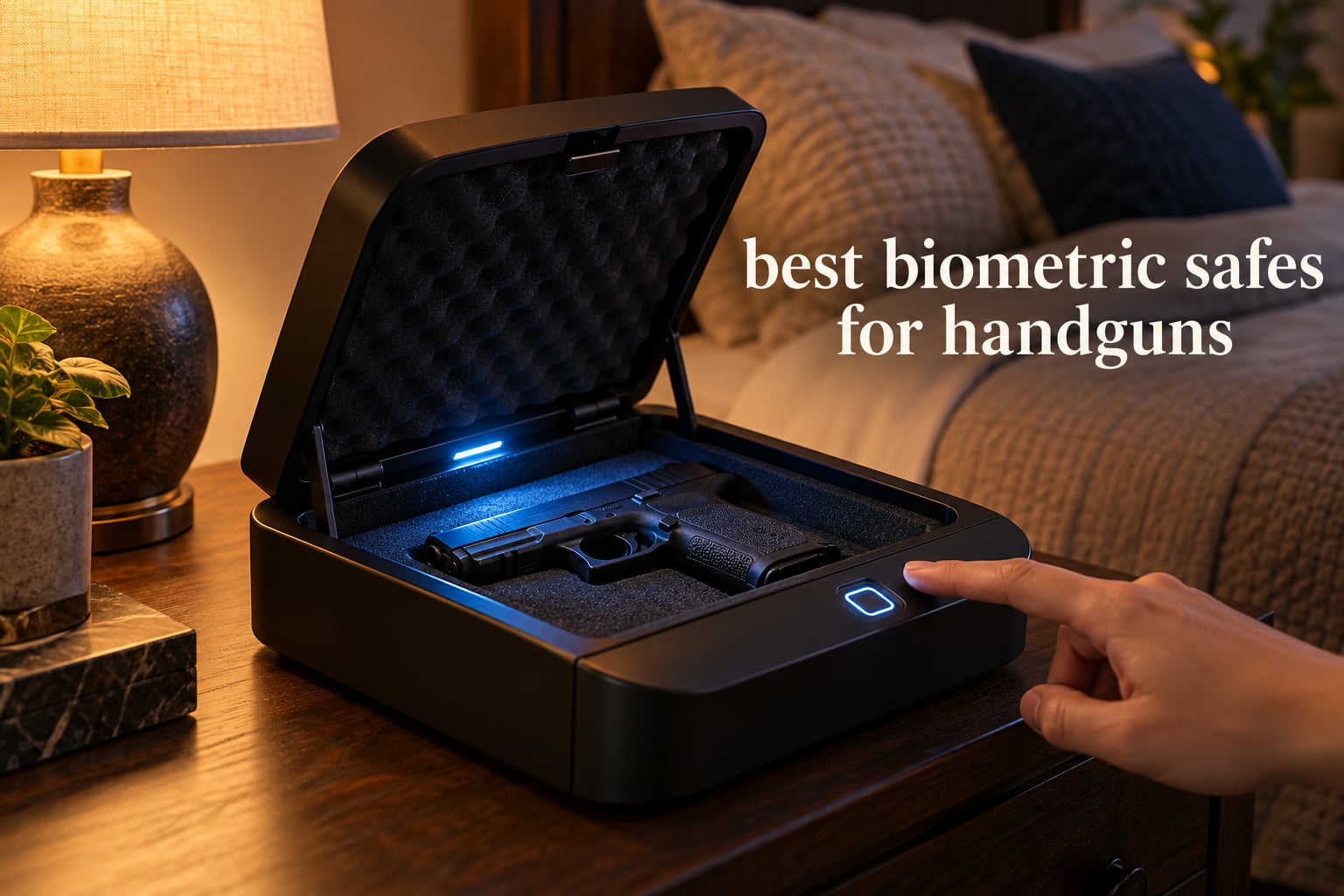 best biometric safes for handguns