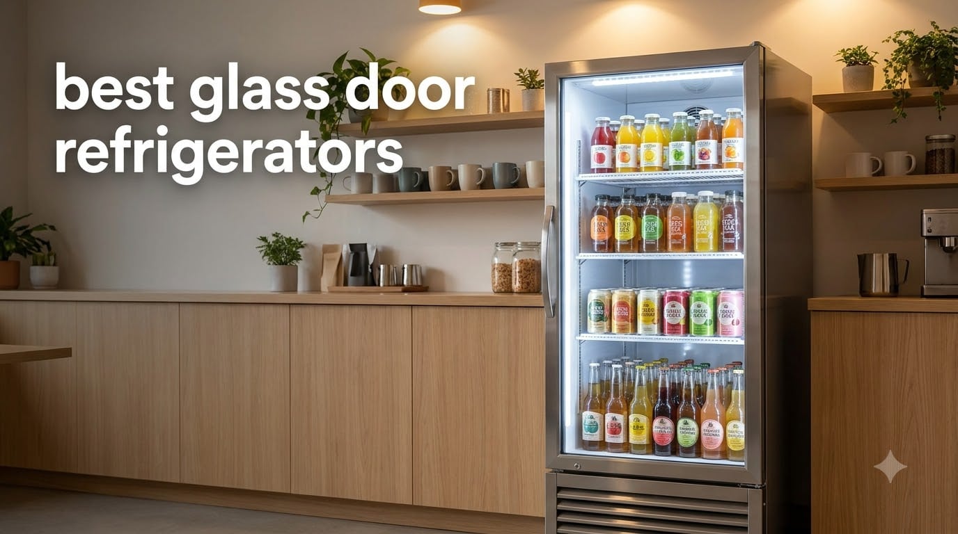 best glass door refrigerators