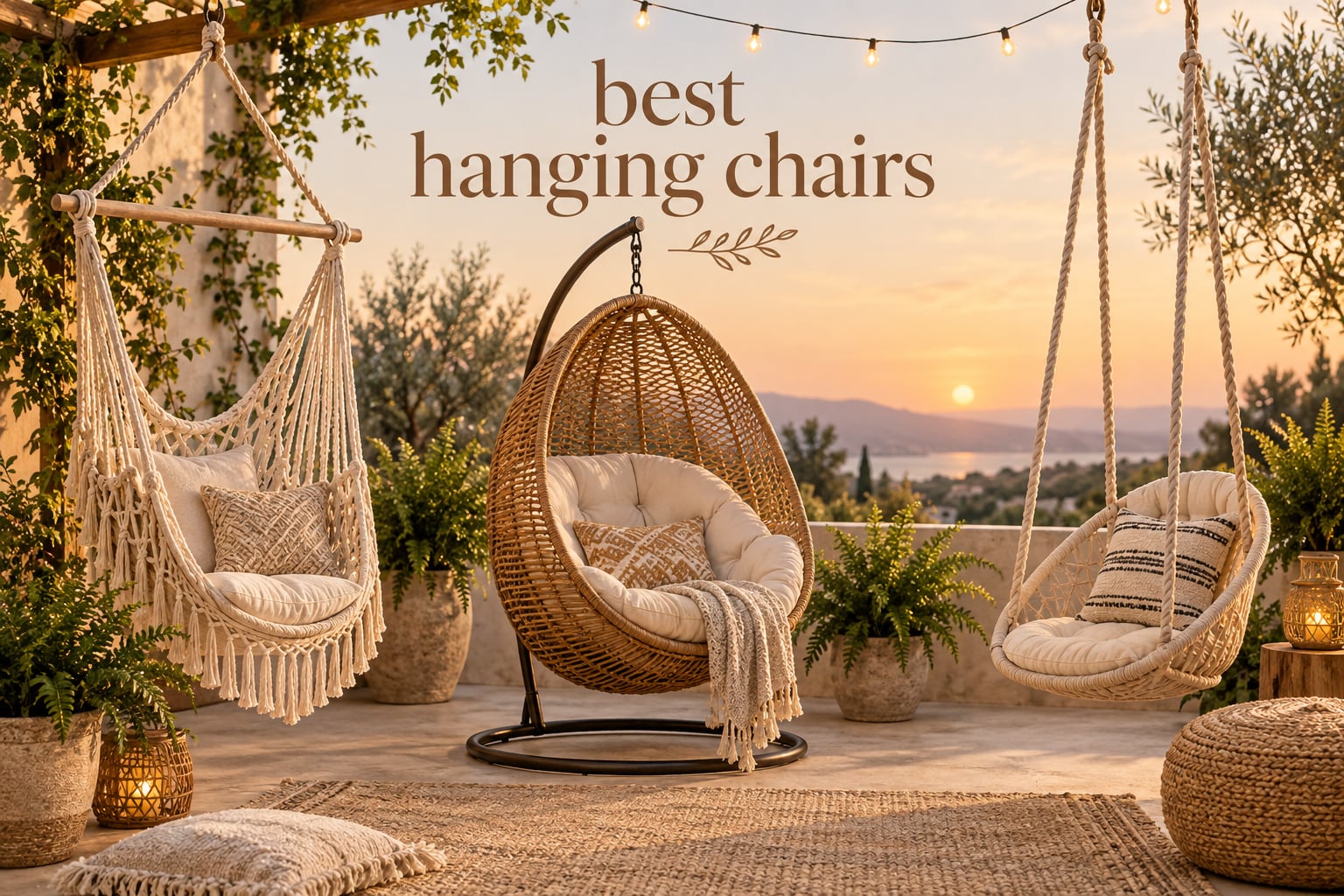 best hanging chairs
