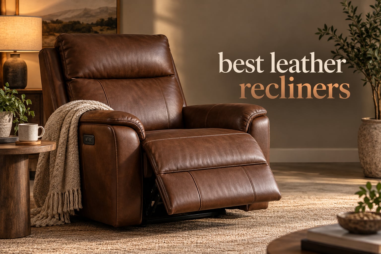 best leather recliners