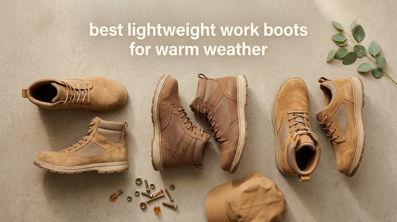 best lightweight work boots for warm weather