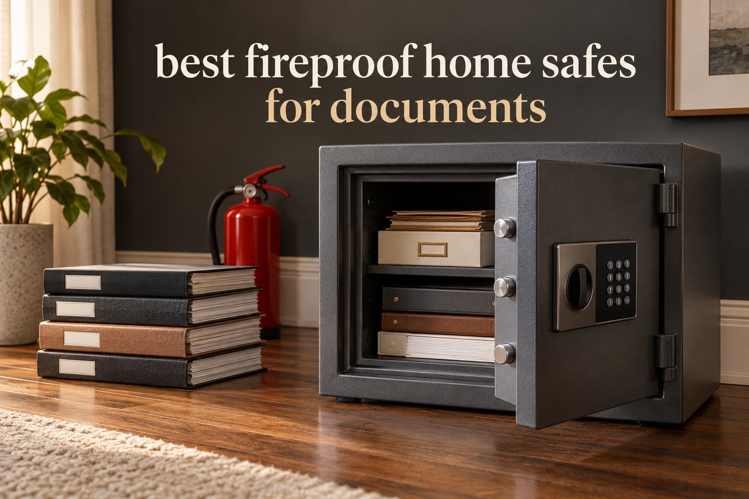 best fireproof home safes for documents