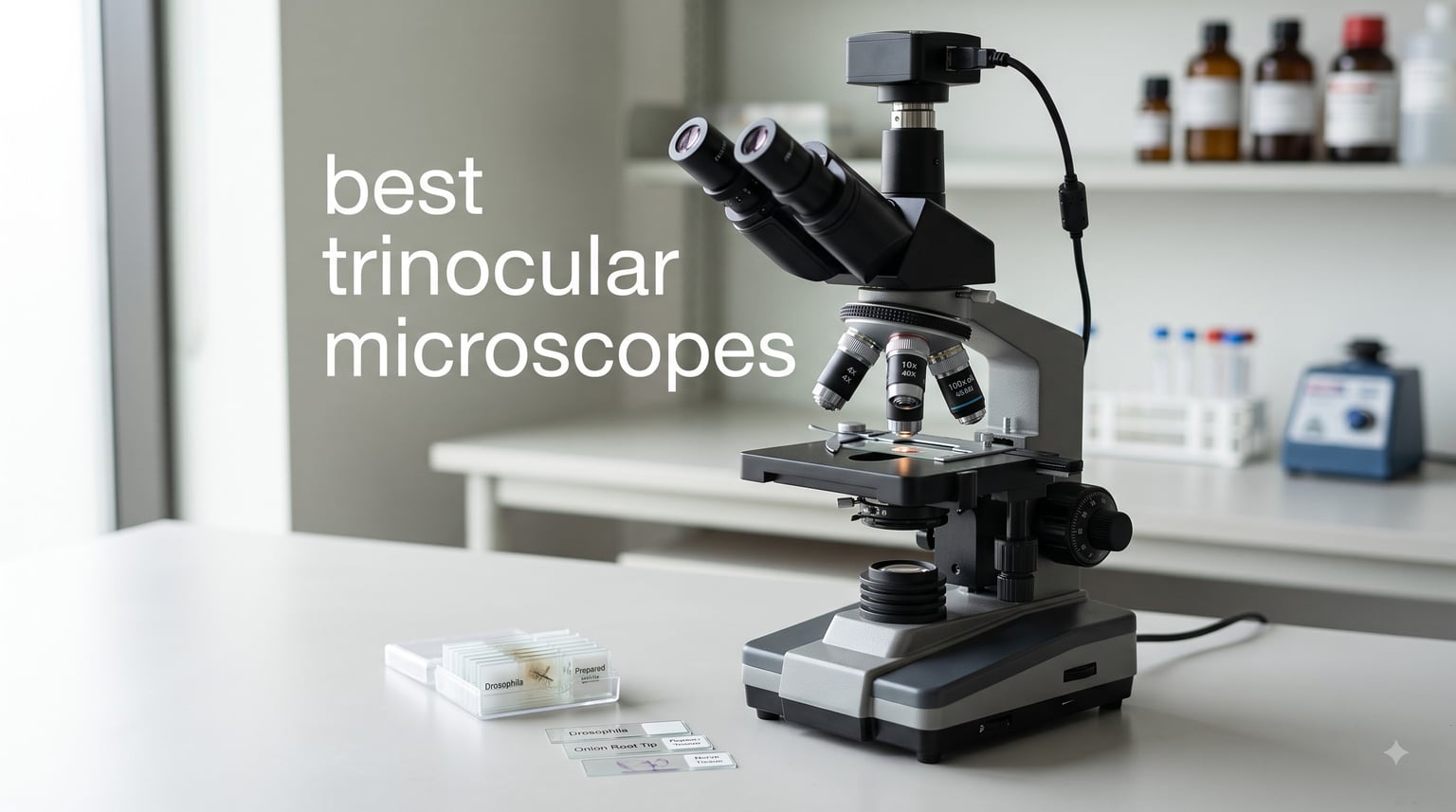 best trinocular microscopes