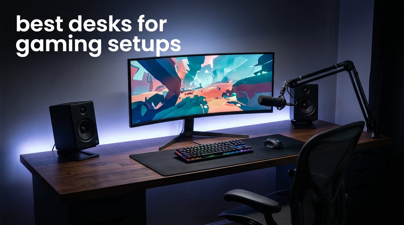 best desks for gaming setups