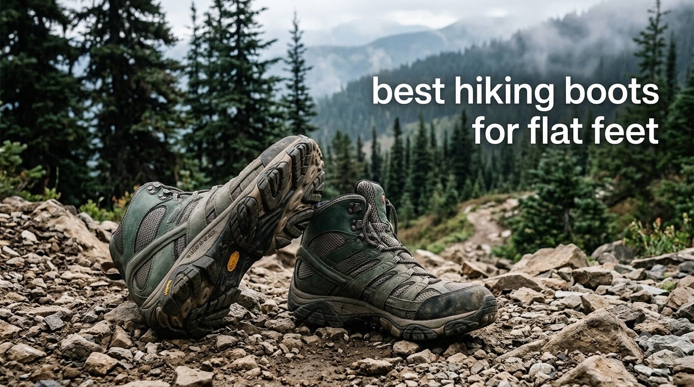 best hiking boots for flat feet