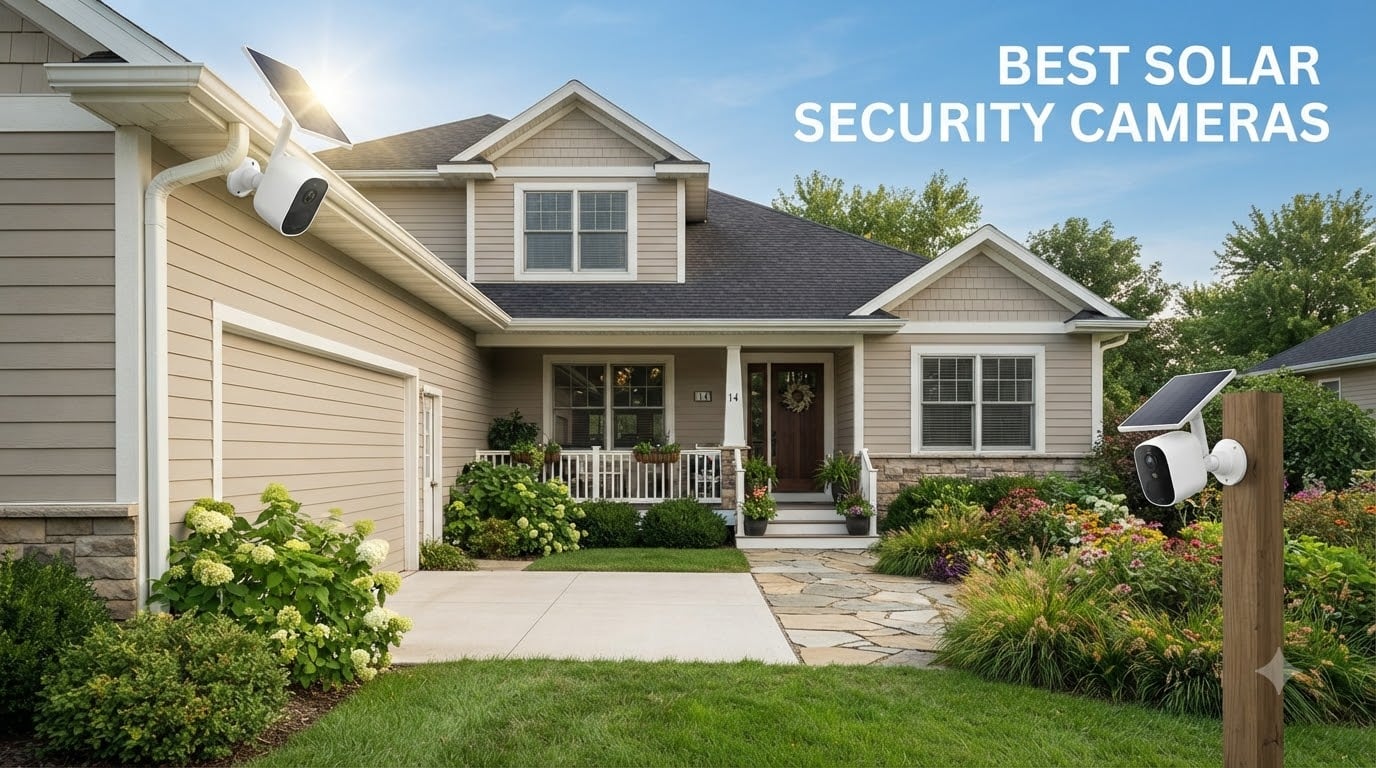 best solar security cameras
